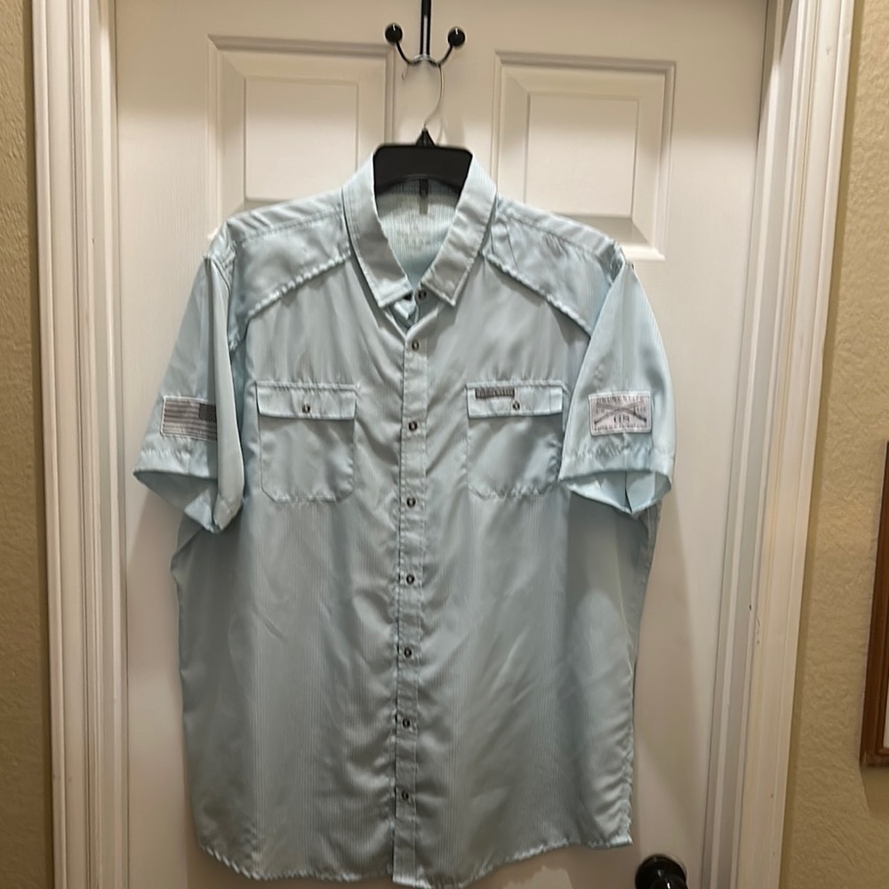 Grunt Style Blue Lightweight Casual Shirt